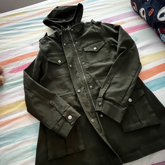 Marker & Spruce Women’s Green jacket size Medium - Picture 2 of 9